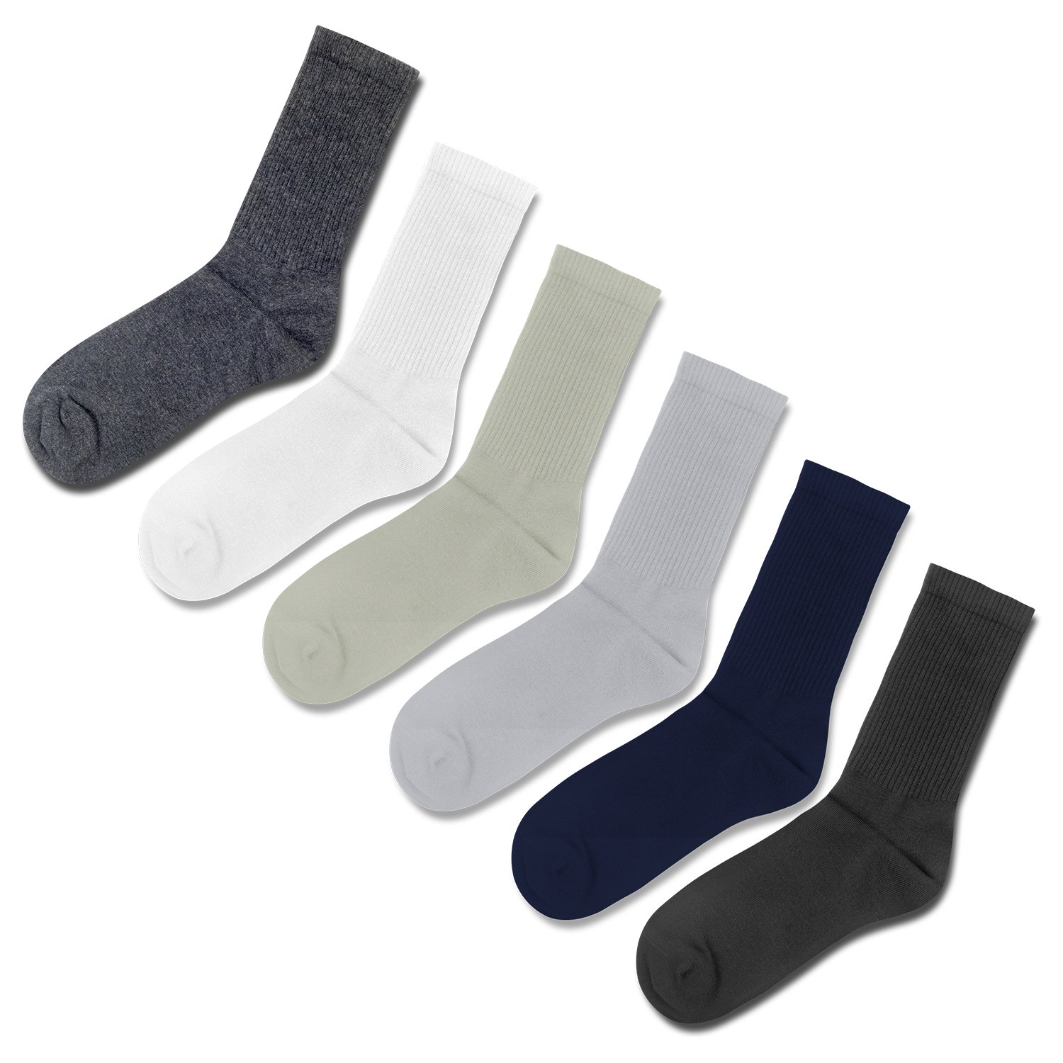 126098_1 A0035-Crew Socks - Image 1