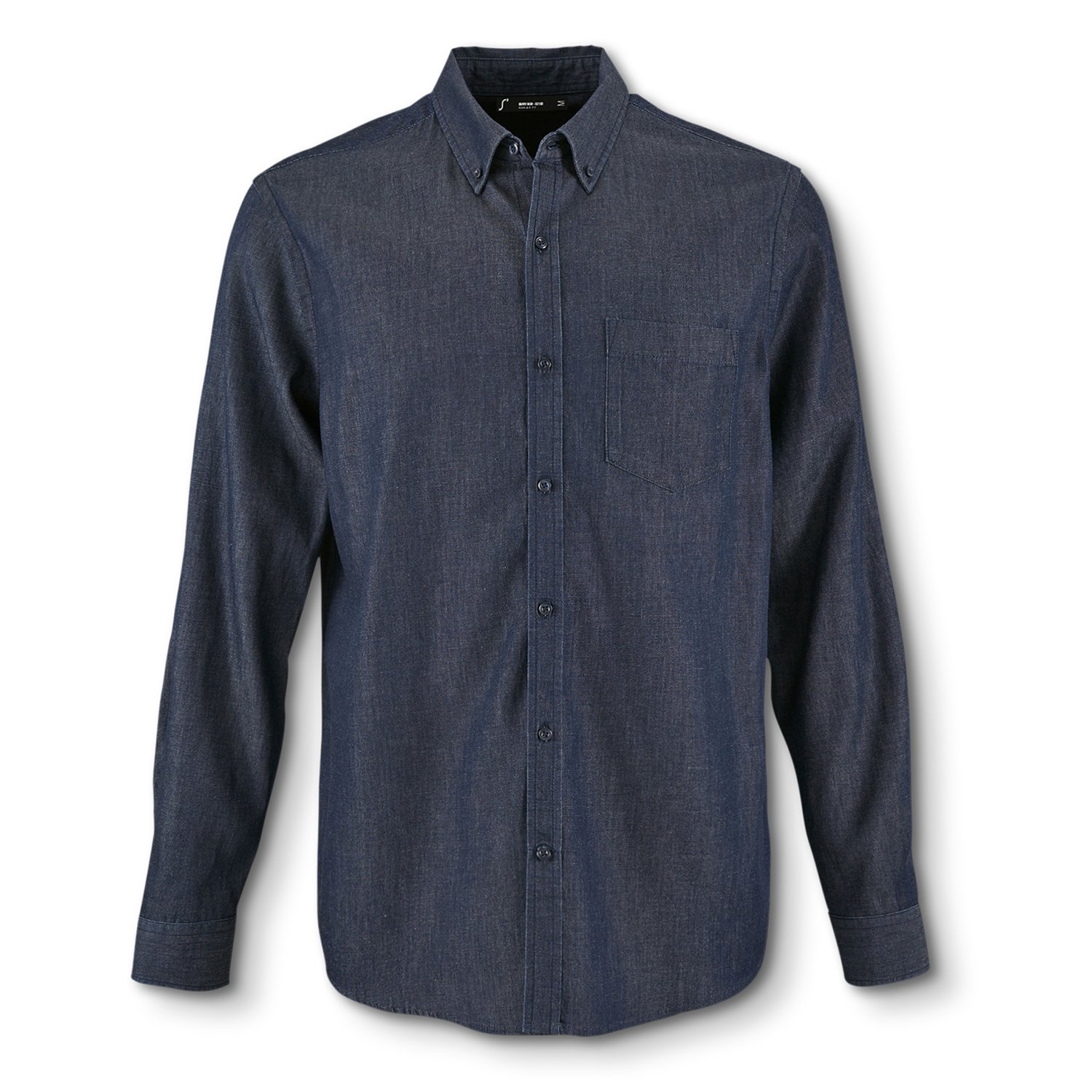 120010_2 A0059-Men's Denim Shirt - Image 1