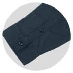 A0061-Men's Poplin Shirt - Image 6