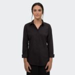 A0062-Women's Poplin Shirt - Image 2