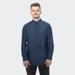 A0063-Men's Denim Shirt - Image 2