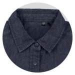 A0064-Women's Denim Shirt - Image 5